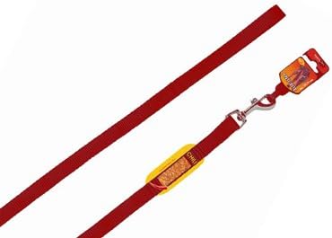 Anti Bite Leash Patento Pets 1.5cm - 220cm Black, Blue or Red (Red)