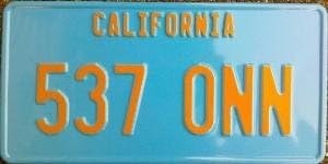 Starsky and Hutch Movie Car License Plate Replica