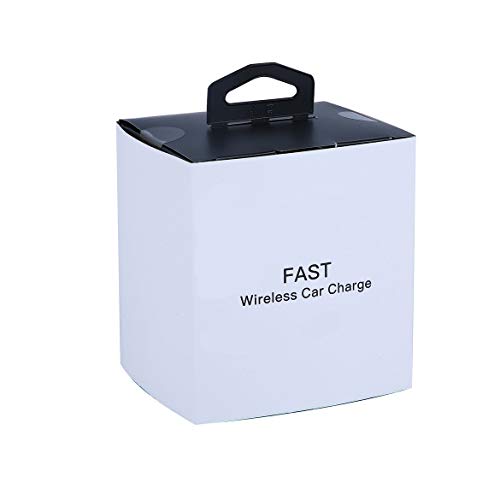 Preisvergleich Produktbild JohnJohnsen X8 drahtlose Auto ladegerät Handy ladebecher Halter schnellladung unterstützung für qi ladegerät für iPhone für Samsung (schwarz)