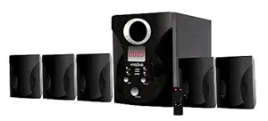 Krisons 5.1 Multimedia Speaker Without Bluetooth (Black)