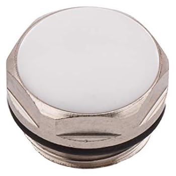 6 Pcs Radiator Blanking Cap, 15mm Blanking Cap, Radiator Blanking Plug - Leak-Proof Brass Plumbing Fittings With Seals, Heating System Caps For Pipework And DIY Maintenance - Online Marketplace