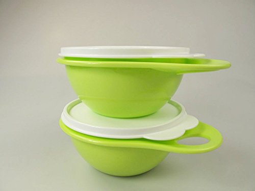 TUPPERWARE Rührschüssel Maximilian 600ml (2) limette Salat Bar Schüssel Salatbar 8928
