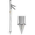 HECTARE Vegetable Transplanter | Flowers and Buds Transplanter | Stainless Steel Material | Outdoor and Garden Planting - Silver