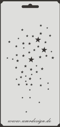 Scrapbooking Schablone S-077 20cm X 10cm