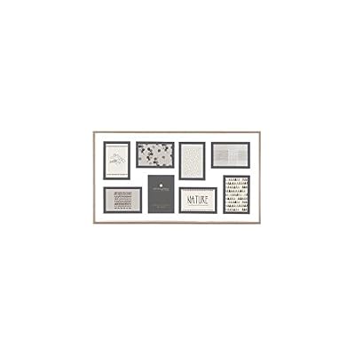 3s. X Home Pêle-mêle 8 photos Adam - 38 x 3,5 x 69 cm - Bois - Beige
