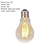 Produktbild E27 A60 Birne, 4W Edison-Birnen-Weinlese-Faden-antike industrielle Art-Lampen-Licht LED Birne E27 A60 warmes Gelb für Hauptdekor