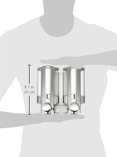 Better Living Products 76245 AVIVA 2 Chrome Dispenser - 2