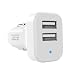 Produktbild MMTC Handy-Autoladegerät Dual-USB-Autoladegerät Intelligentes Autoladegerät Eins Für Zwei Multifunktions 2.1A