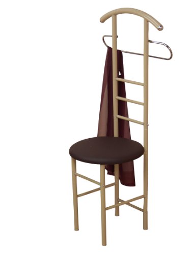 Heinz Hofmann 6015.BPBR Herrendiener / Stummer Diener / Kleiderablage / B. 53 x T. 47 x H. 118 cm