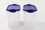 tupper eidgenossen set Original Tupperware TUPPERWARE Eidgenossen mit Schütte 1,1 L blau (2) Trockenvorrat Modular 10218