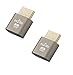 Price comparison product image HDMI dummy plug,Headless Ghost, Display Emulator Crypto Minning HDMI Display Adapter PlugFit Headless-1920x1080 generation@60Hz (Twin Pack)
