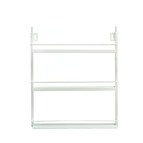 Dazone® 5-tier Metall Herz Nagellack Organizer Aromatherapie und ätherischen Ölen Regal Lippenstiftständer Aufbewahrung (Weiß) - 5