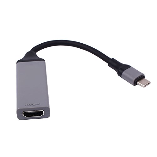 Preisvergleich Produktbild NYWENY USB C Zu Hdmi-Adapter, Grau Schwarz
