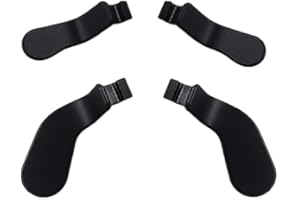 LIXIONGBAO 4 Stück Elite Controller Paddles für Xbox Elite Controller Serie 2, Elite 1 Core Controller Paddles, Elite 2 Controller Zubehör für Xbox Elite One Controller (Schwarz) [xbox]
