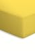 Produktbild schlafgut 15001-00000617-002-063 Mako-Jersey Basic Spannbetttuch, Baumwolle, gelb, 200 x 100 cm