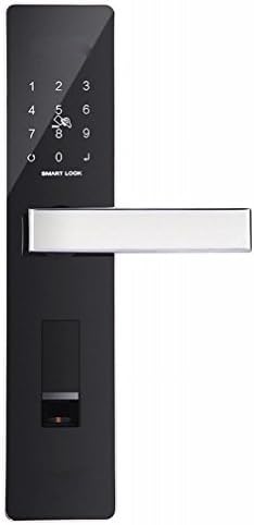 S Cerradura Password Lock Security Door Lock Magnetic Card Electronic Sensor Lock Intelligent Remote Control Fingerprint Lock,A