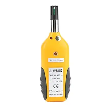 Thermometer Hygrometer, Dew Point Temperature, Dew Point Temperature Min/Max Hold Meteorology for Industry Agriculture
