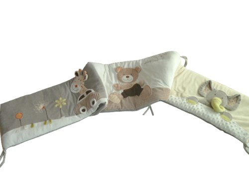 New Large Baby Luxury Cot Bumper Nursery Childrens Bedding Girls Boys