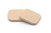 KOOBA Face Powder Puff Makeup Blender Square Primer Sponges for Cosmetic Flawless Foudation 2pcs with 1 Case