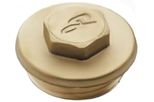 Arcanaute - Raccord laiton à visser - Bouchon mâle avec collerette 1''1/2" (40/49) - Arcanaute