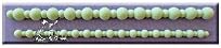 Alphabet Moulds Beads Decorative Silicone Border Mould
