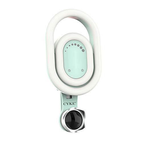 Preisvergleich Produktbild Selbstauslöser füllen Licht 56 LED-Lichter Zusatzbeleuchtung Stereo Schönheit wiederaufladbare kann nicht Blendung sein 3 Modi zu Weitwinkel-Makro-Verzerrung-free-Obje... Kamera-Artefakt kompatibel mit Smartphones anpassen (grün)