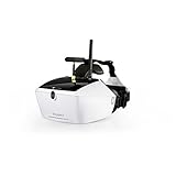 5.8 Ghz 5-Band - Bis zu 40 Kanäle können empfangen werden, Bildauflösung: 3x800x480 Pixel, Benutzungszeit: Ca. 120 Minute, Größe: 184 x 149 x 144mm (LxBxH), Gewicht: 528 Gramm