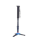 Manbily Monopod Kits Portable Travel Aluminum Walking Stick 65
