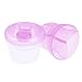 Per Portable Baby Milk Powder Formula Dispenser Container for Storage, Milk Powder Box Snack Container Feeding Box Case(Pink)