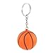Produktbild SODIAL(R) Orange Basketball Form Sport Stressball-Verbindungs-Ketten-Schluesselring