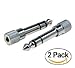 Secro&Trade; (Pack Of 2) 6.35Mm Male To 3.5Mm Female Stereo Jack Headphone Adapter Converter - RS.169.00