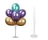 Aus haltbarem Kunststoff, wiederverwendbar, Ballonstäbchen mit separatem Halter machen es einfacher, Luftballons mit einem Sockel zu halten, um auf Schreibtisch für Schreibtischzenterteile zu setzen.