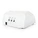 CoastaCloud 36W LED CCFL Nail Dryer Diamond Shaped Best Curing Lamp Machine with 10s 20s 30s timer for UV Gel Nail Polish White