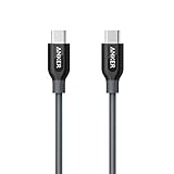 Anker Powerline+ Cavo USB-C a USB-C (90cm) Super Resistente per i Dispositivi dotati di USB tipo C tra cui i Nuovi Macbook, ChromeBook Pixel, Nexus 5X, Nexus 6P, OnePlus 2 e altri.