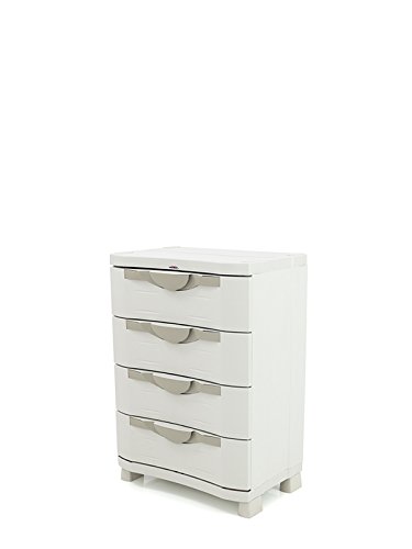 Plastiken M258515 Drawers 4 Drawers Space Saver 100 X 70 X 45 Cm
