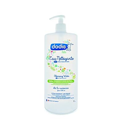 dodie Eau Nettoyante 3 en 1 1L Flacon Pompe