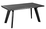 Allibert by Keter Dante Outdoor Dining Table Garden Furniture - Graphite (Garden &amp; Outdoors)