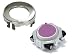 Produktbild BlackBerry Trackball/Steuerkugel in pink mit Chromrahmen, für Bold 9000, Curve 8900, 8300, 8310, 8320, Pearl 8100, 8110, 8120 und 8800, TechGear