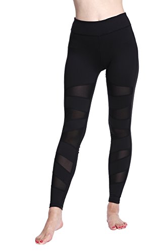 Lotus Instyle Frauen Yoga Pants Farbverlauf Trainings Leggings Stretch Hose - 6