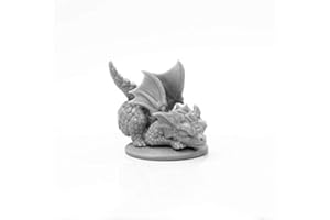 Pechetruite 1 x Sneaky Rocky Mini Dragon - Reaper Bones Miniature zum Rollenspiel Kriegsspiel - 77917
