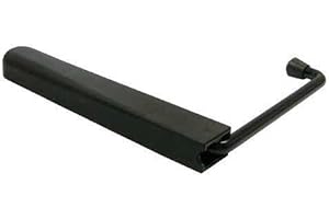 TORBEL INDUSTRIE Torbel - Ferme-volets universel à ressorts de 135 mm de longueur, Noir, Métal, DOOR_CLOSER, Residential and Commercial Doors, À visser, volet