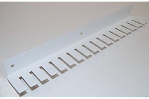 ‎BENTATEC Kabelrechen 350mm lang in weiß