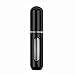 SODIAL(R) Mini 5ml Easy Fill Refillable Travel Perfume Atomizer Pump Spray Pocket Bottle black