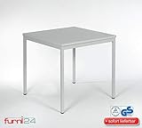 tisch 80x80 roller Durch die höhenverstellbaren Bodengleiter kann die Höhe ausgeglichen werden und ihr Boden wird geschützt