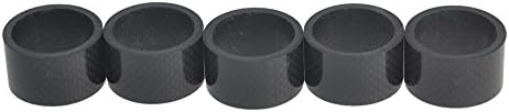 1 1/8" Carbon Fibre Spacers Headset 20mm pack of 5 (Gloss, 20mm)