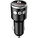 Produktbild FM Transmitter, QC3.0 Auto Wireless Radio Adapter, Car Kit mit Dual USB Port, Bluetooth 4.2 Tec+EDR+BLE, Freisprech- und Sprachnavigation für iOS und Android
