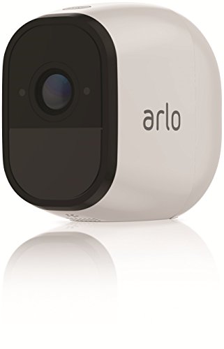 Arlo Pro Security System with Siren 2 Rechargeable Wire-Free HD Cameras with Audio, Indoor/Outdoor, Night Vision (VMS4230) by NETGEAR