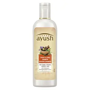 Lever Ayush Thick & Long Growth Shikakai Shampoo, 175 ml