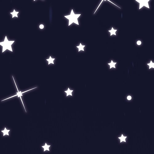 Wandtattoo Loft 40 Stück nachtleuchtende Sterne und Punkte für einen tollen Sternenhimmel in Kinderzimmer oder Schlafzimmer (fluoreszierend) - 3