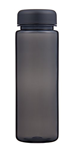 Rivers Drinkware Unisex Reuse Plastic Travel Water Bottles, Black, Medium Rivers Drinkware Unisex Reuse Plastic Travel Water Bottles, Black, Medium